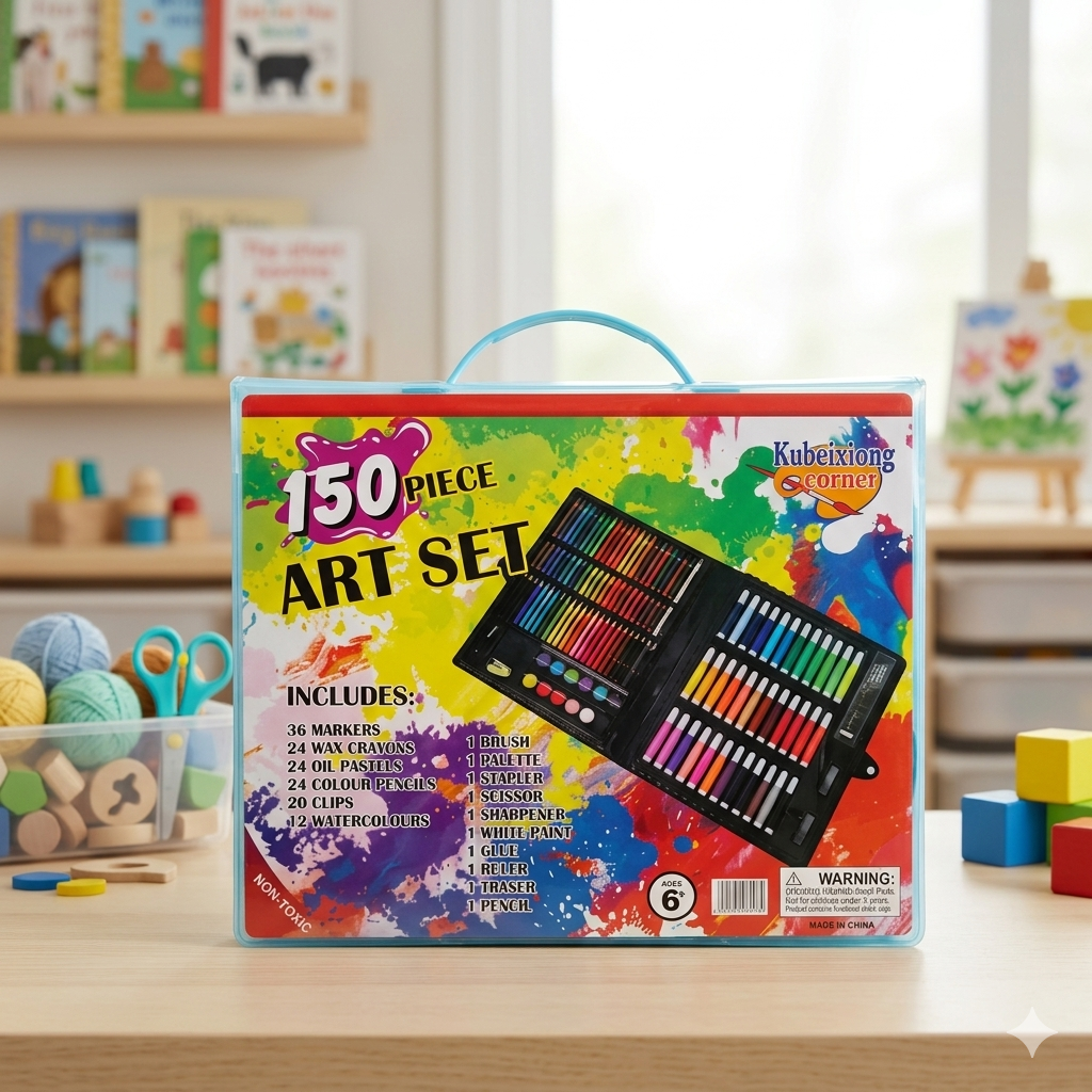 150 Piece Deluxe Art Set
