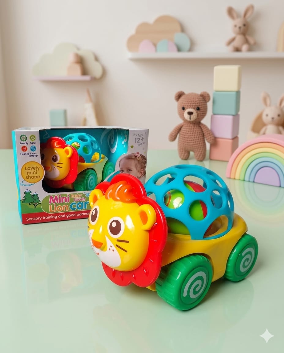 Rattle Lion Car