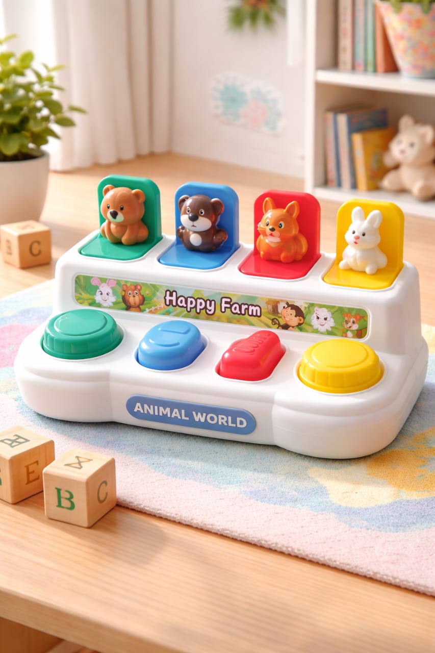 Animal World Pop-Up Toy