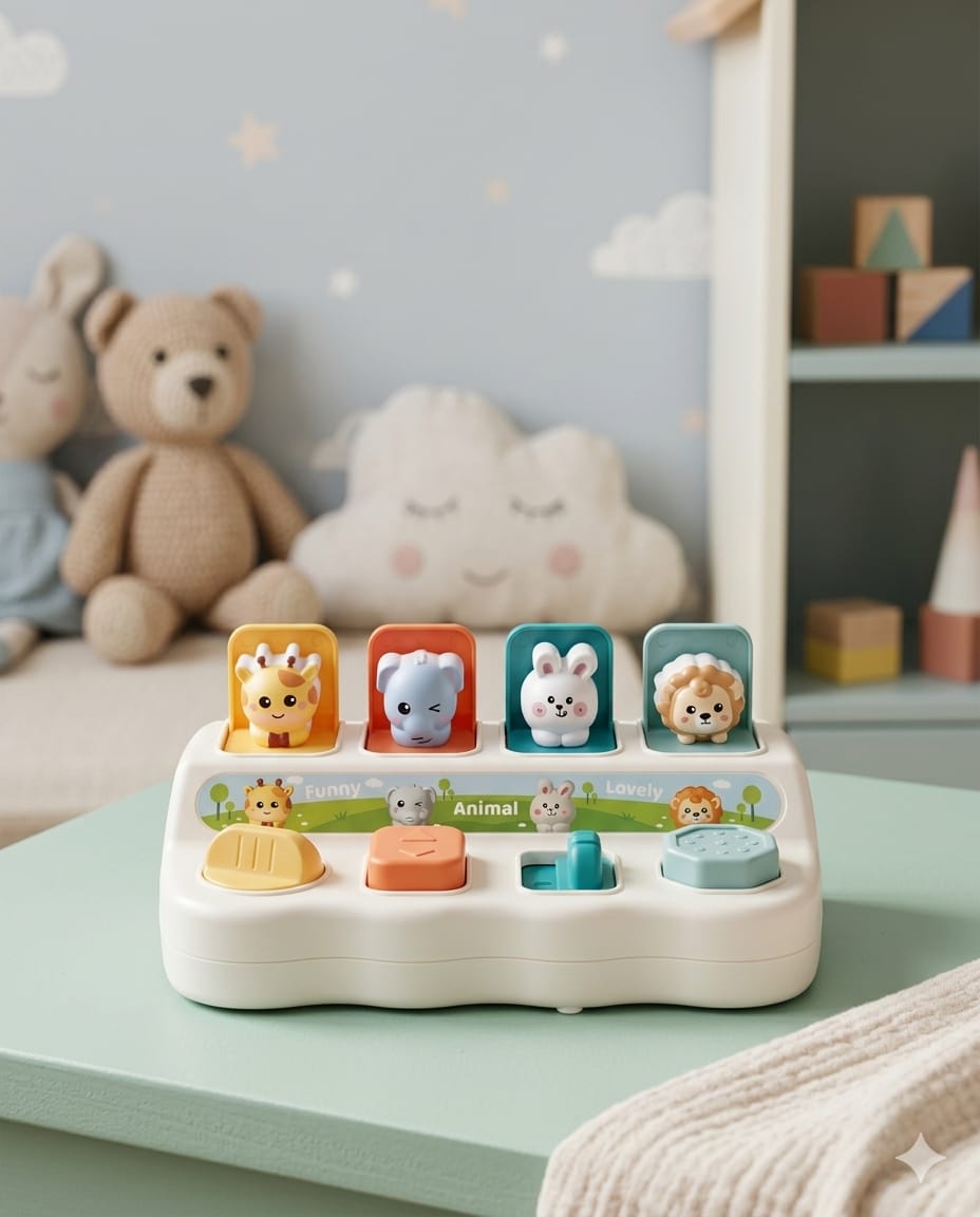 Animal World Pop-Up Toy