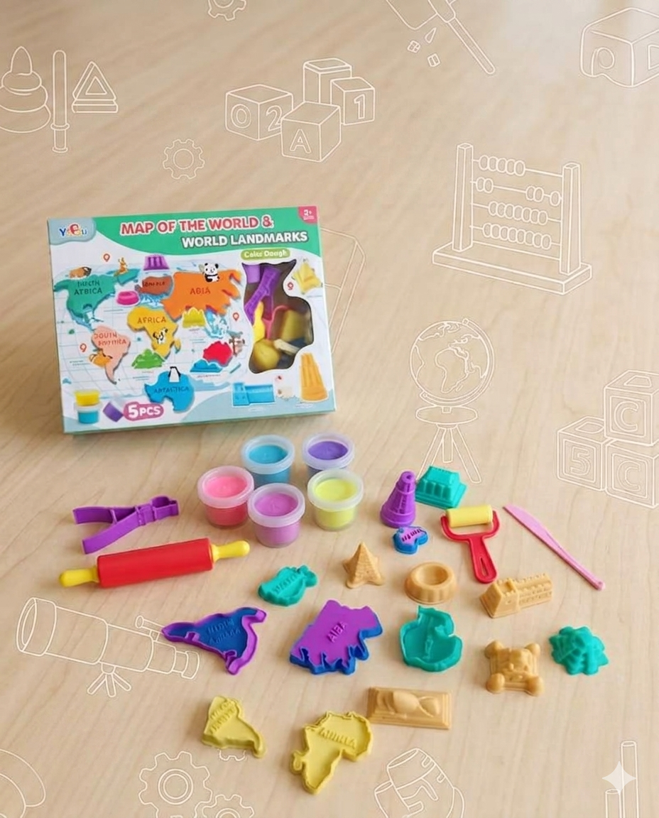 Colour Dough Clay Set