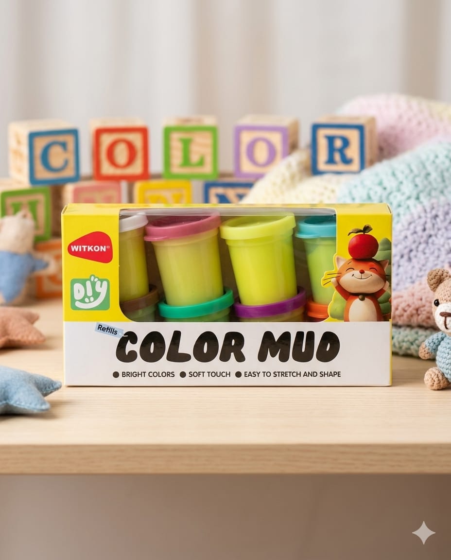 Colour Mud Clay Refill Set
