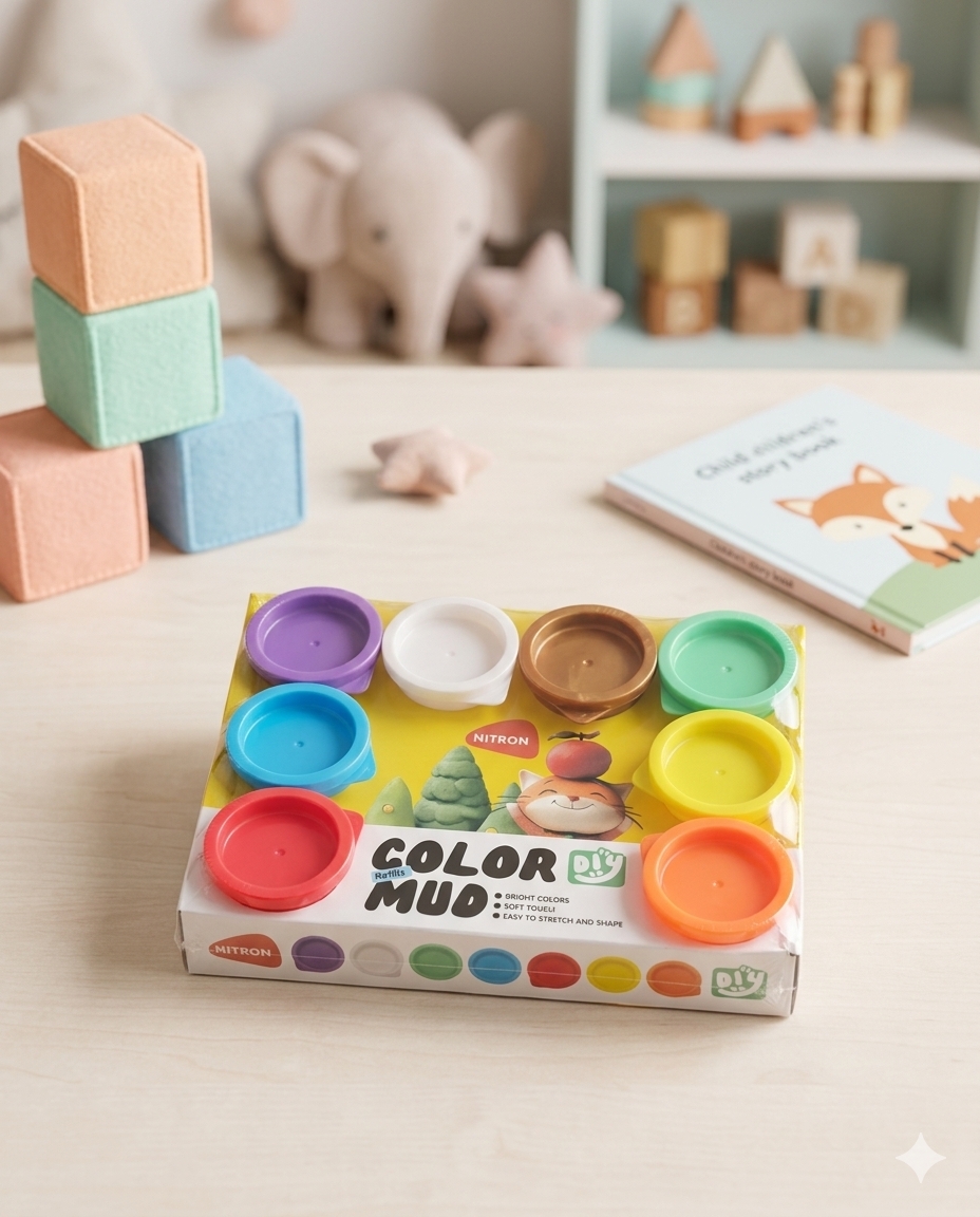 Colour Mud Clay Set