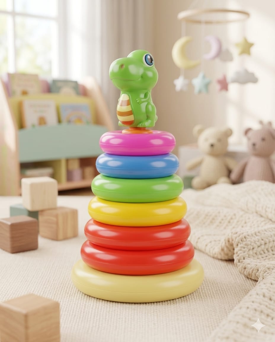 Dino Stacking Tower