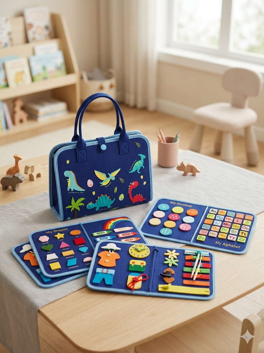 Felt Activity Busy Book