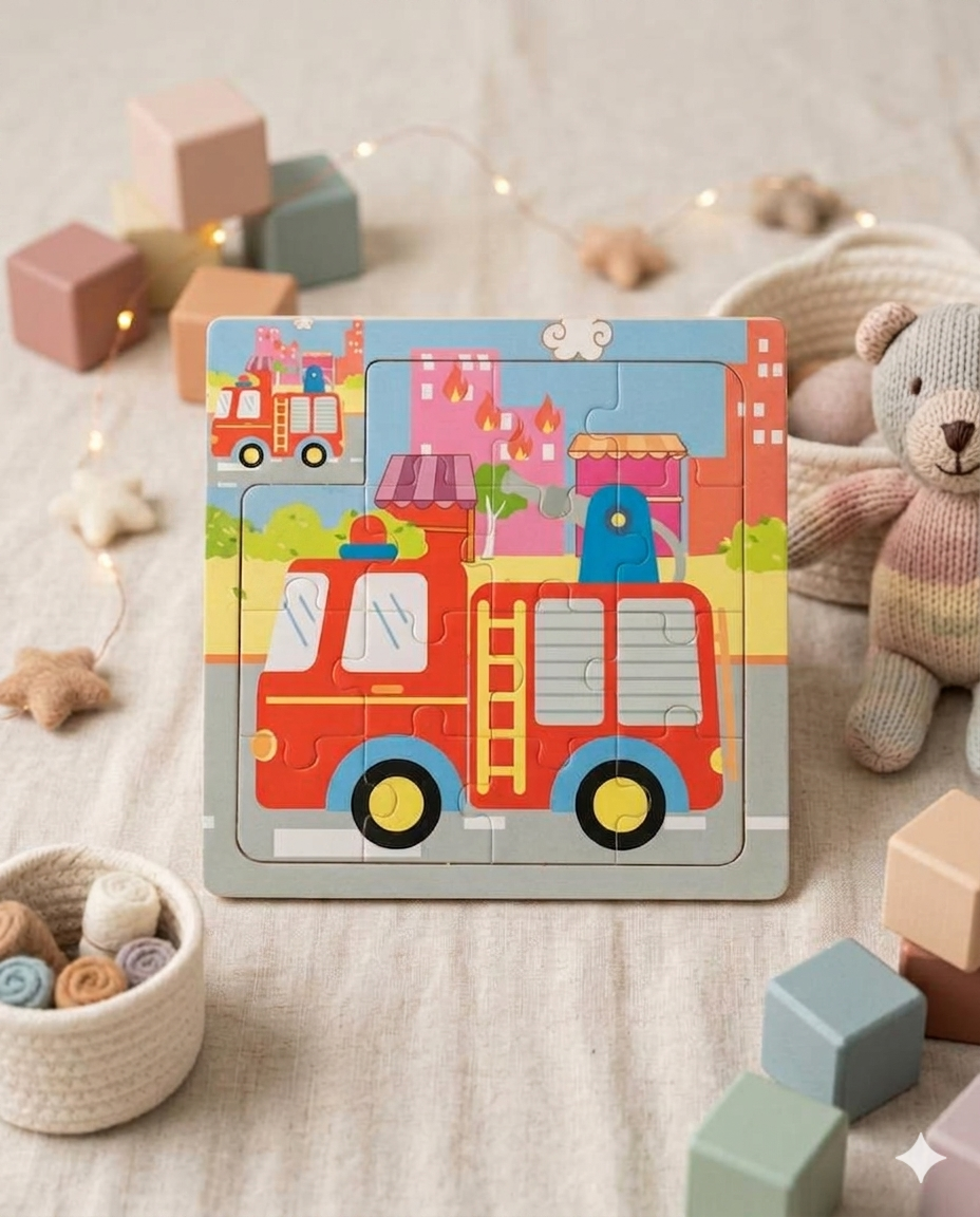 Fire Truck Jigsaw Puzzle