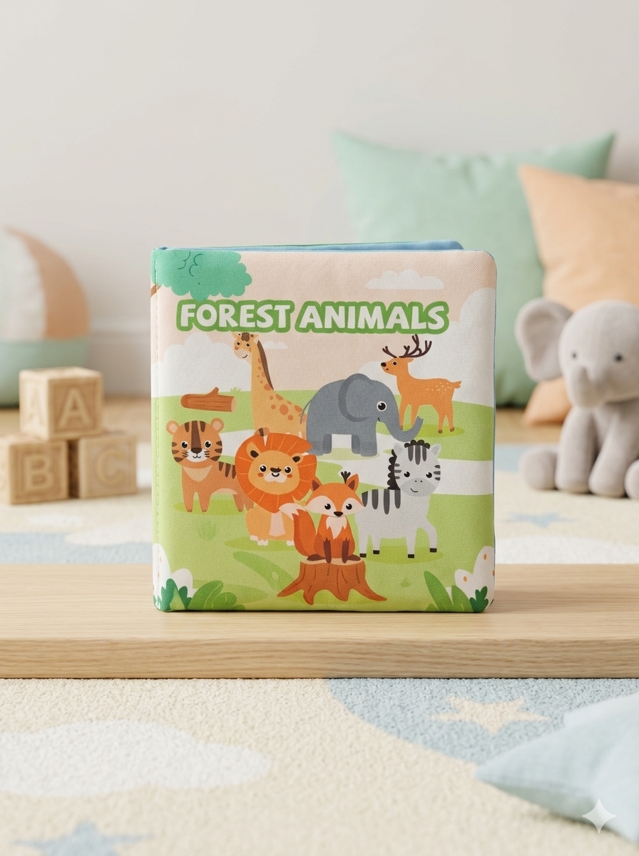 Forest Animals Cloth Book