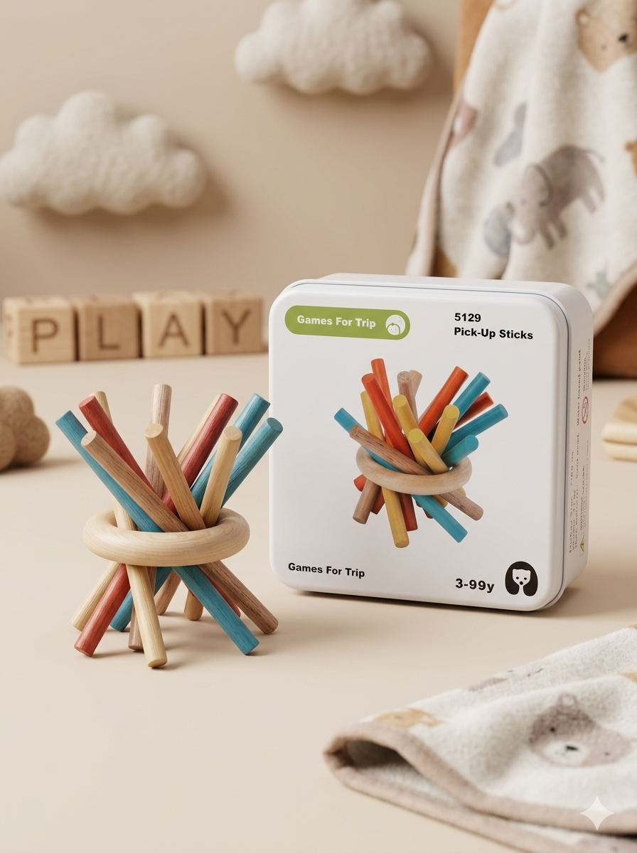 Games For Trip: Pick-Up Sticks