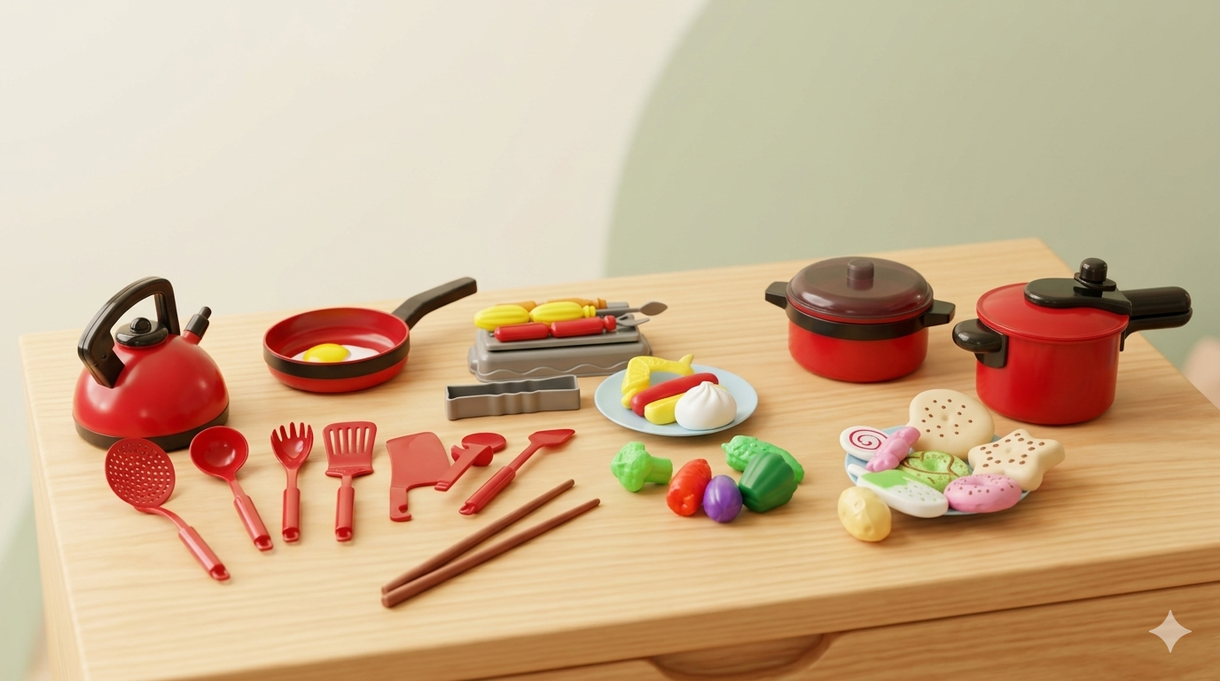 Kitchen Playset (40 Pieces)