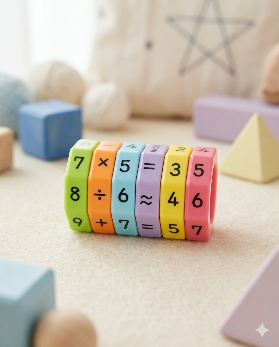 Magnetic Math Wheel