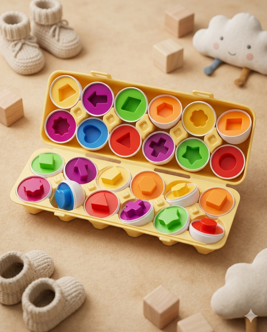 Matching Eggs Set (12 Eggs)