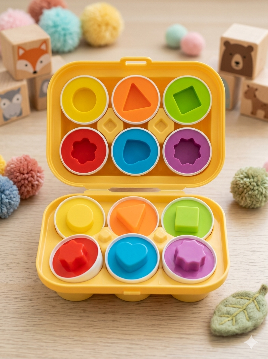 Matching Eggs Set (6 Eggs)