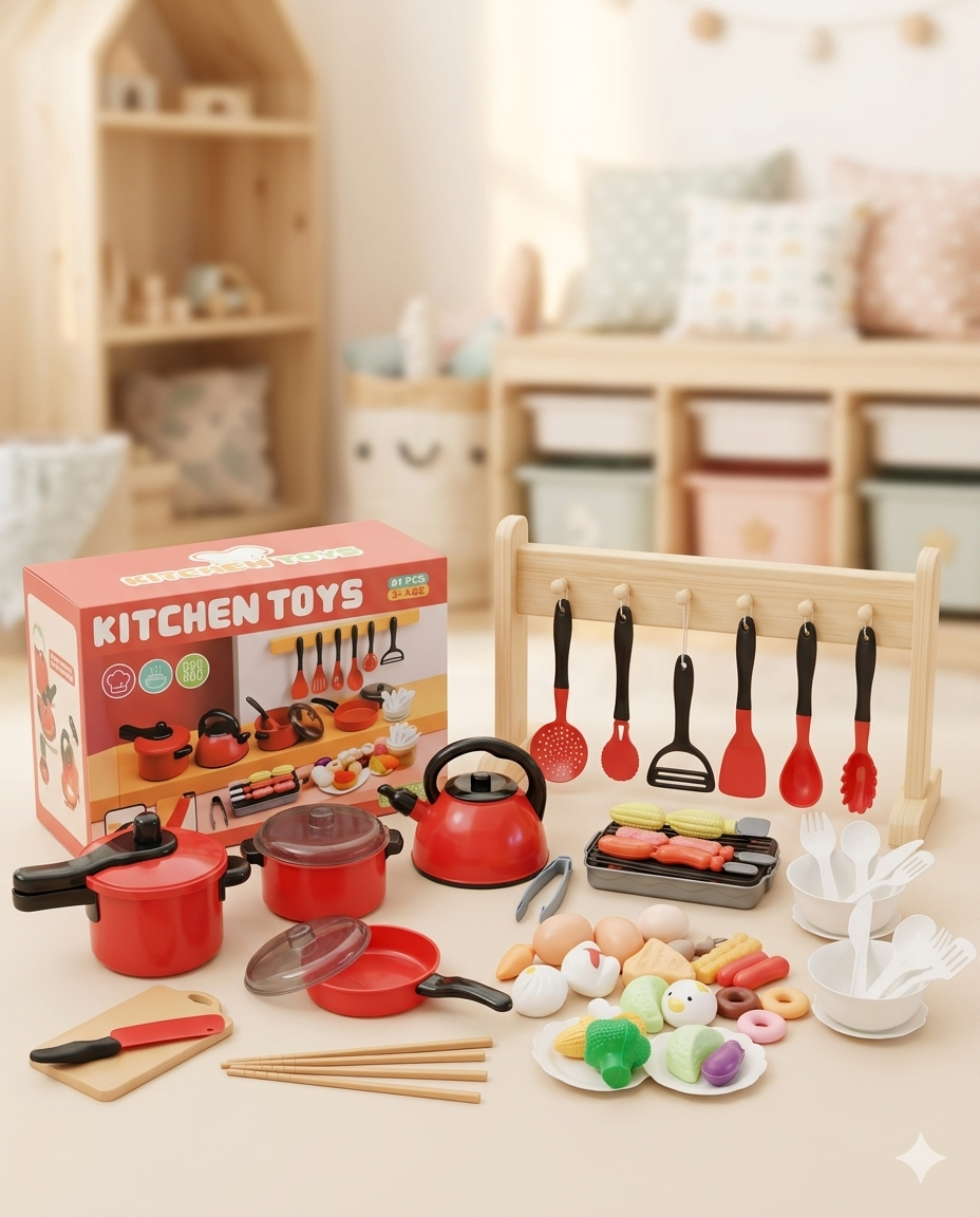 Mini Chef Pretend Cooking Set