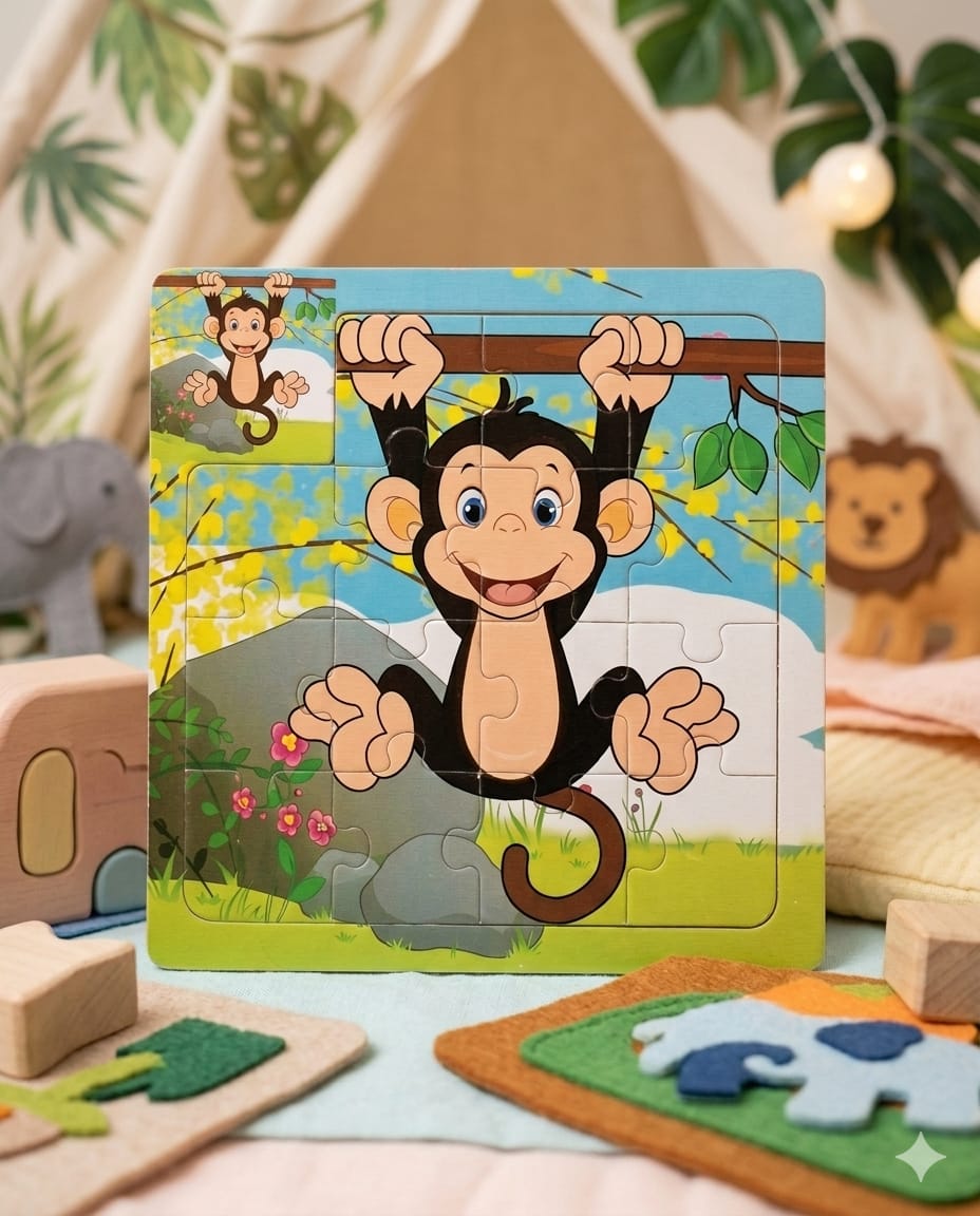 Monkey Jigsaw Puzzle