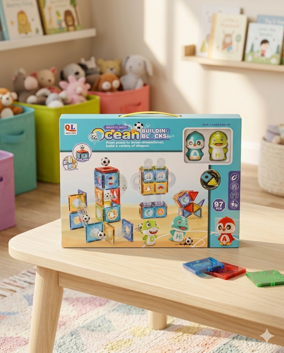 Ocean Magnetic Building Blocks