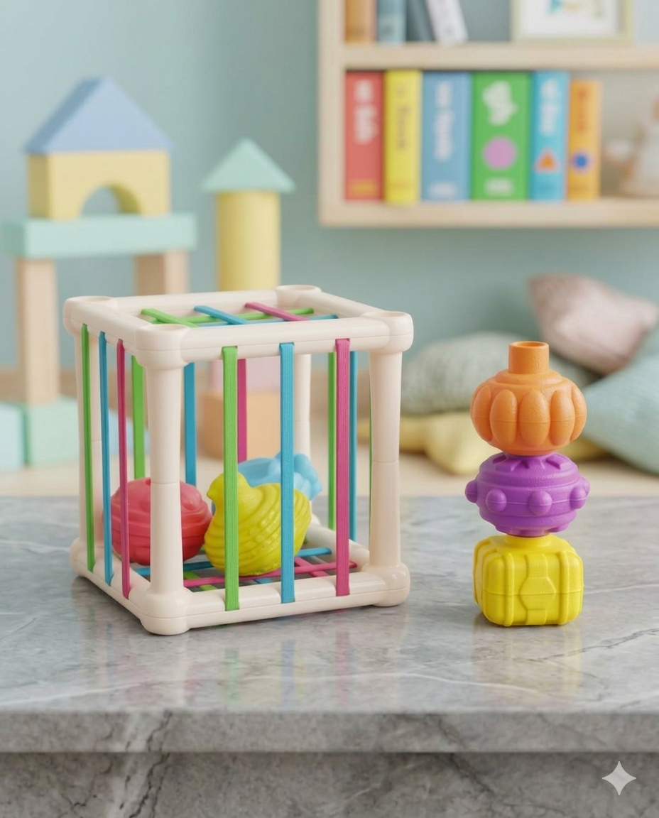 Sensory Shape Bin