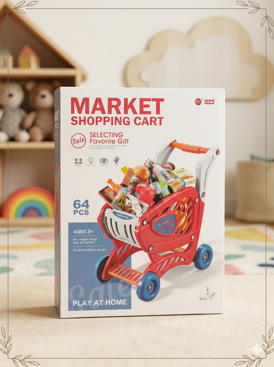 Shopping Cart (64 Pieces)