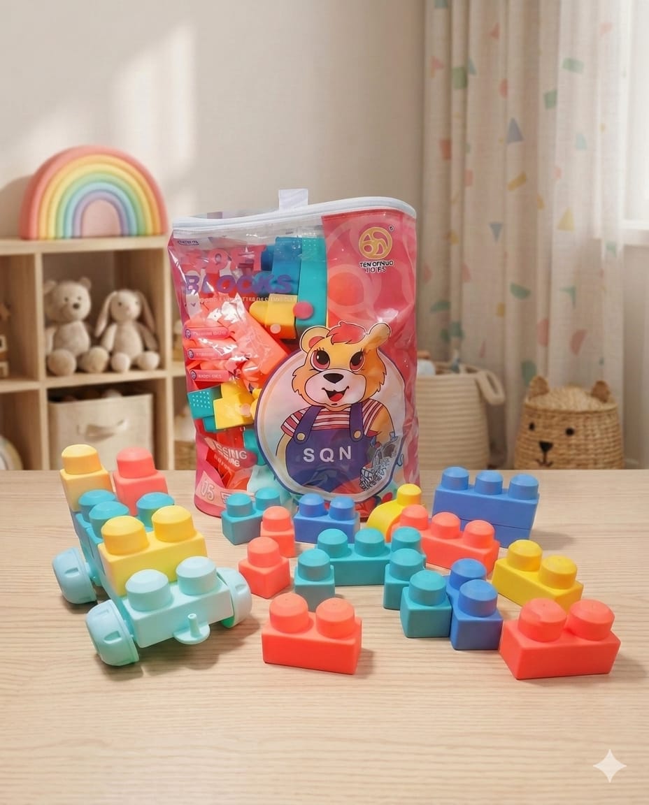 Soft Building Blocks Set