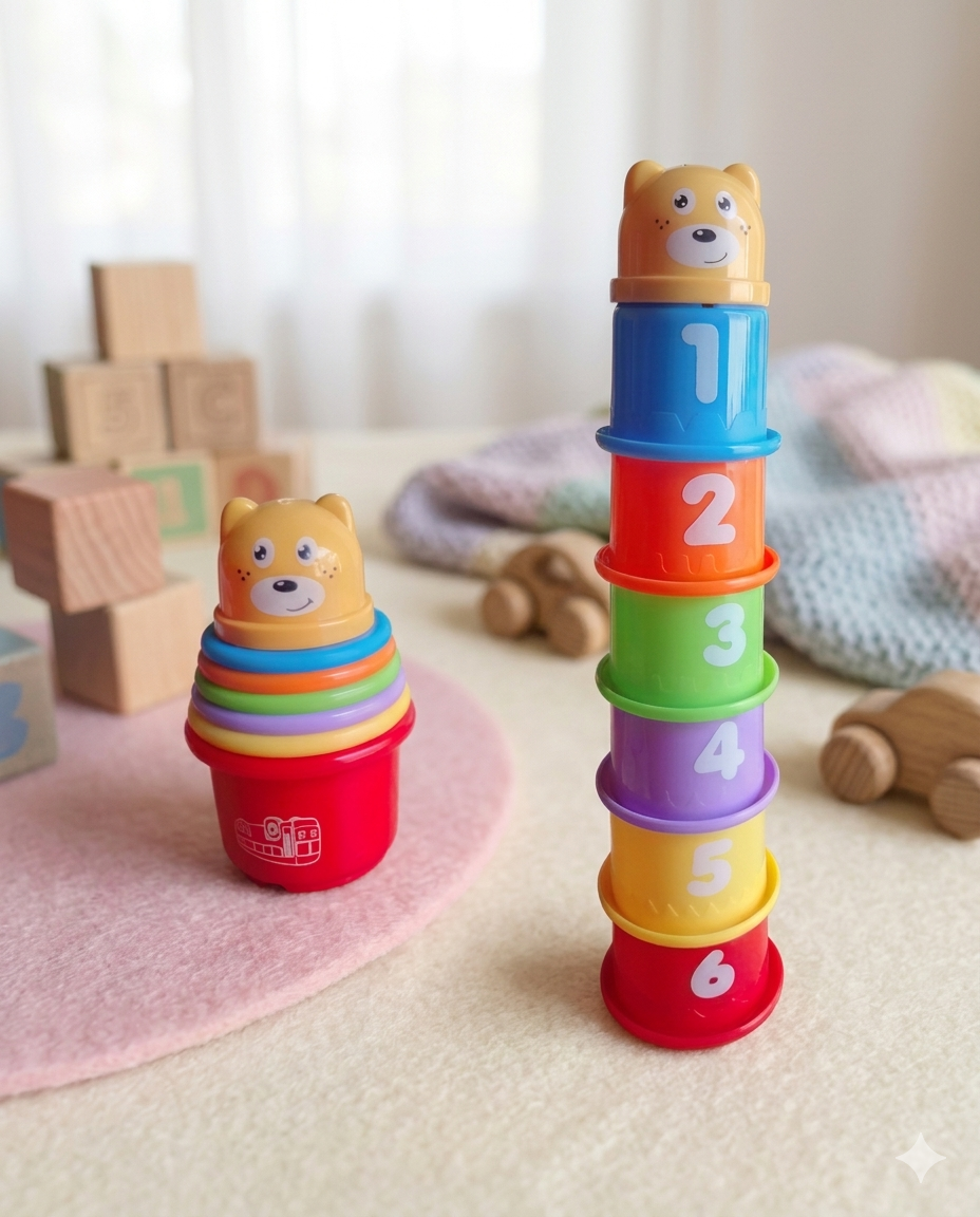 Stacking Cups - 6 Cups Set