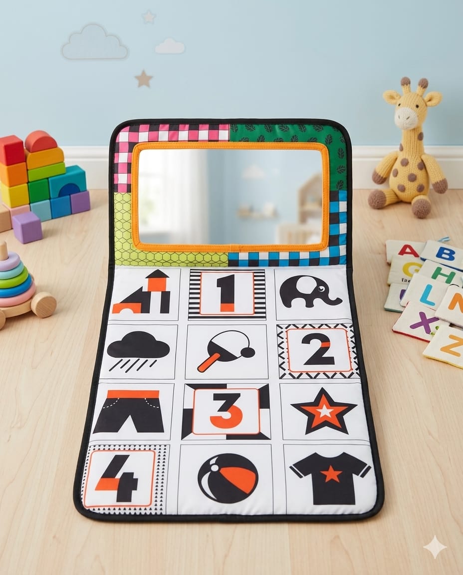 Tummy Time Floor Mirror