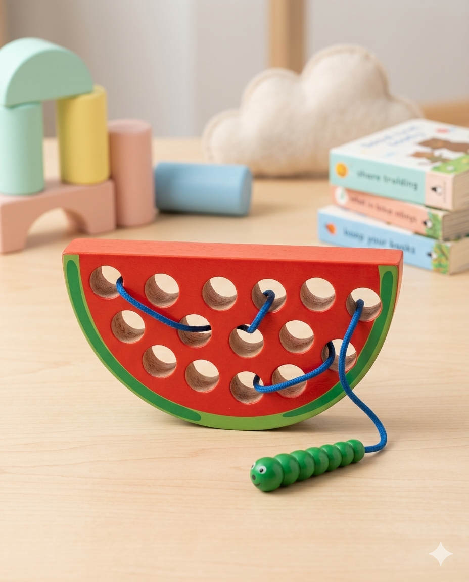 Watermelon Threading Toy