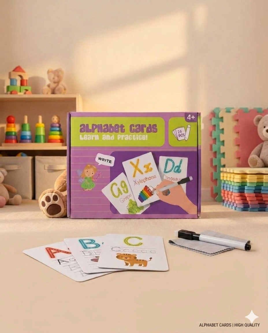 Wipe Clean Alphabet Cards